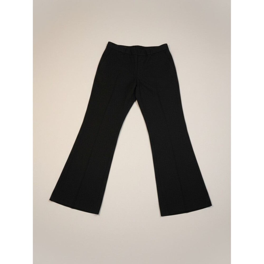 Banana Republic Black Boot-Cut Dress Pants In 6 Petite - Picture 2 of 5